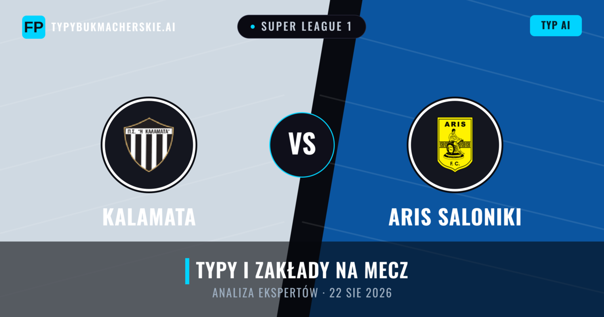 Kalamata vs Aris Saloniki — typy i zapowiedź meczu