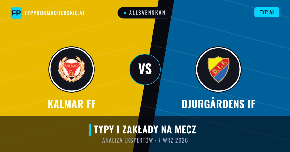 Kalmar FF vs Djurgårdens IF — typy i zapowiedź meczu