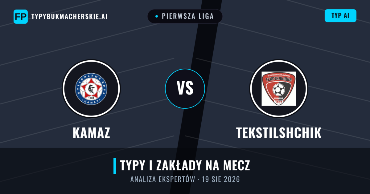 KAMAZ vs Tekstilshchik — typy i zapowiedź meczu