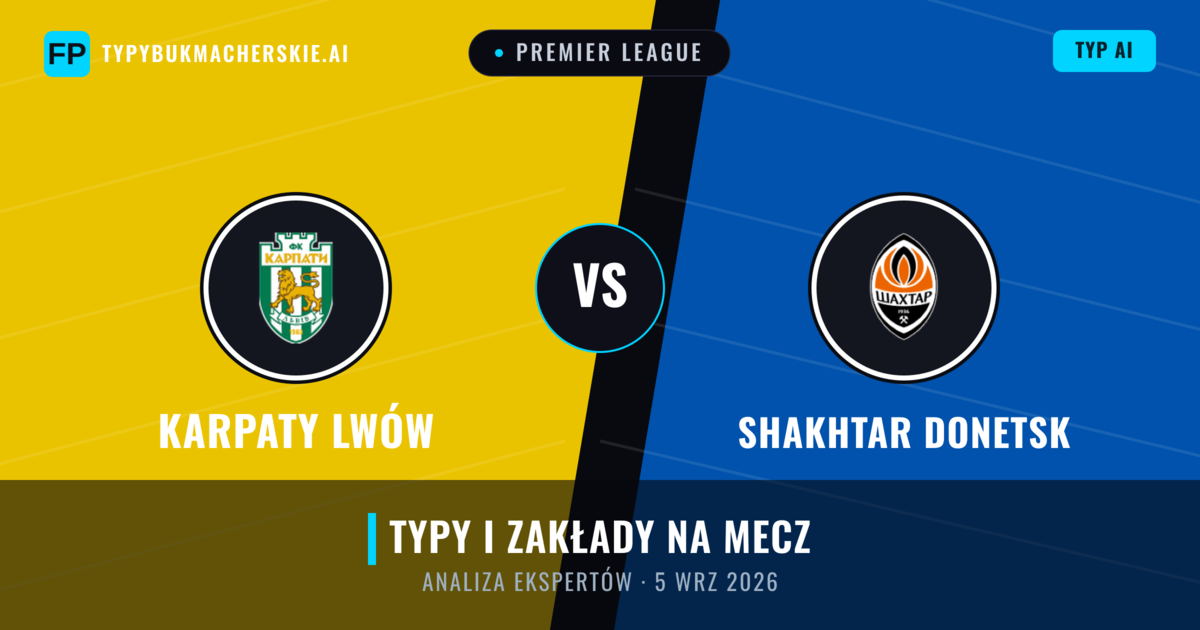 Karpaty Lwów vs Shakhtar Donetsk — typy i zapowiedź meczu