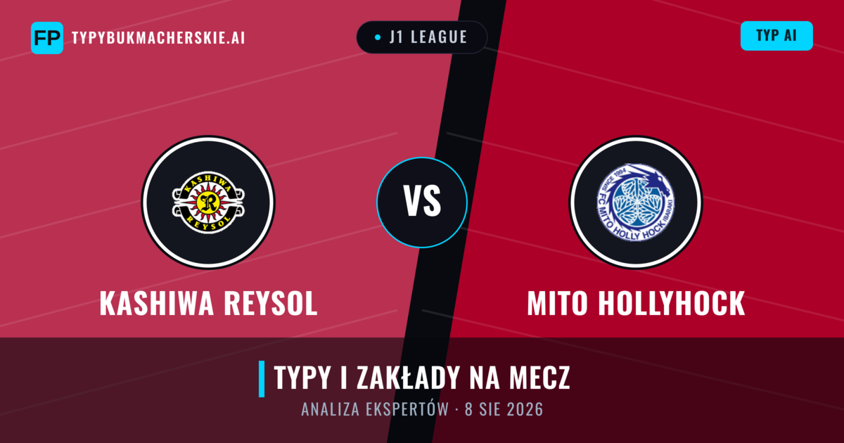 Kashiwa Reysol vs Mito HollyHock — typy i zapowiedź meczu