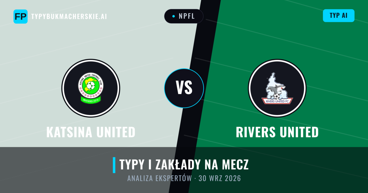Katsina United vs Rivers United — typy i zapowiedź meczu