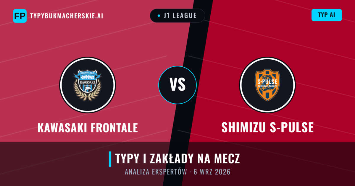 Kawasaki Frontale vs Shimizu S-Pulse — typy i zapowiedź meczu
