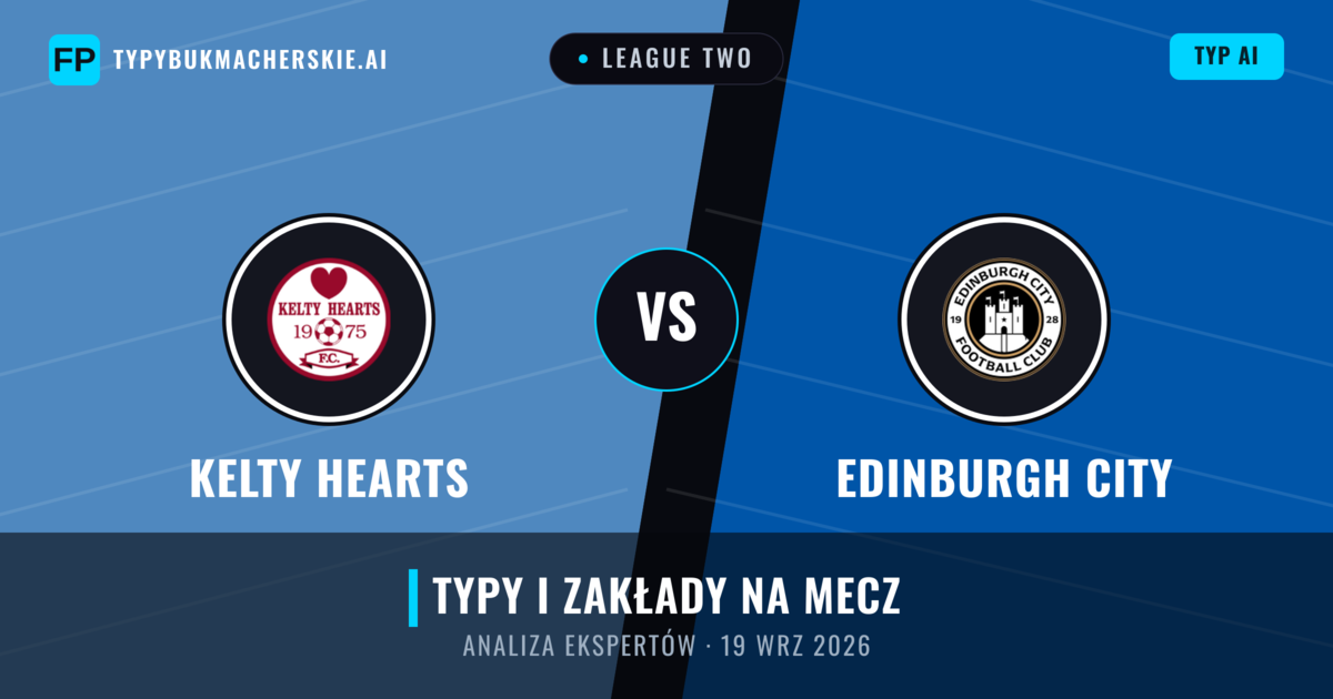 Kelty Hearts vs Edinburgh City — typy i zapowiedź meczu