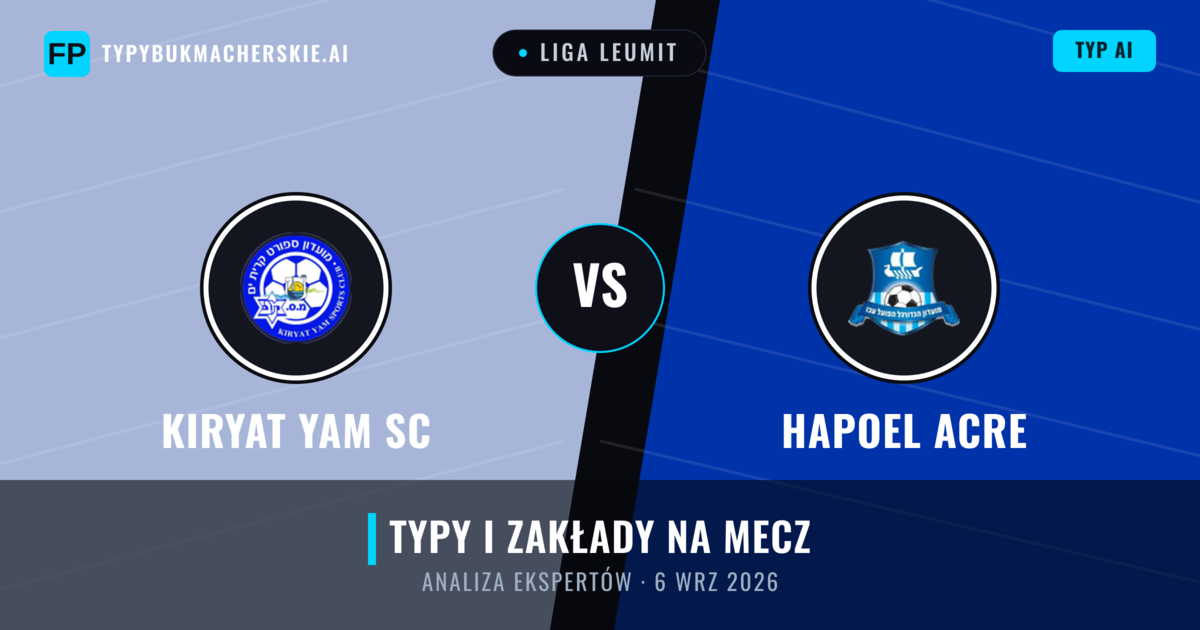 Kiryat Yam SC vs Hapoel Acre — typy i zapowiedź meczu