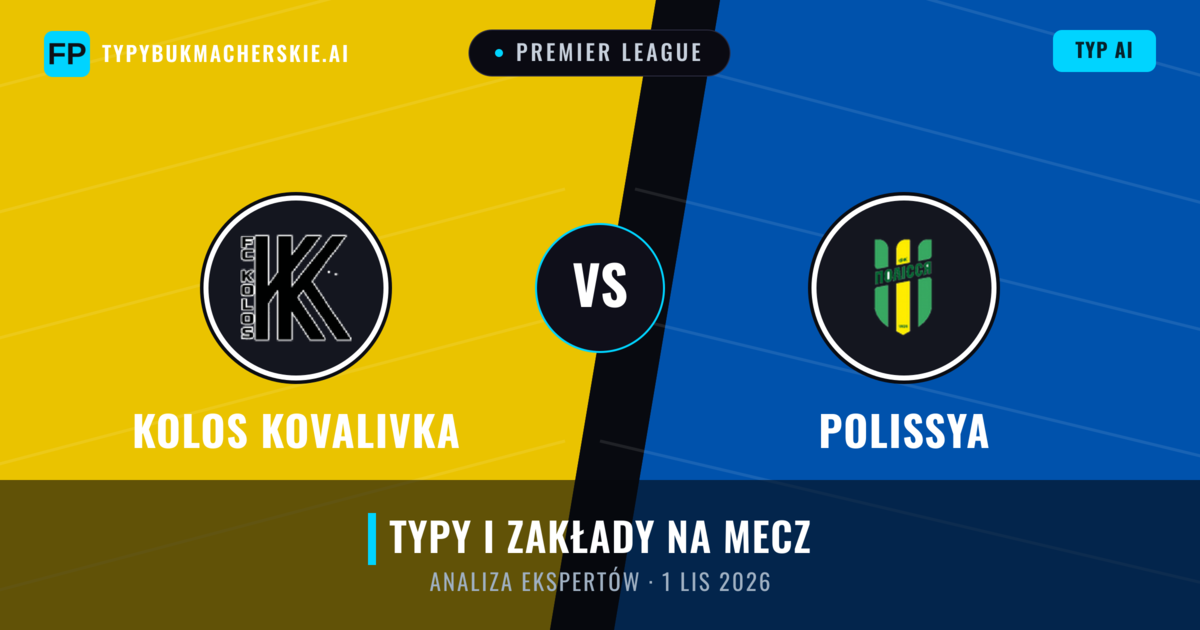 Kolos Kovalivka vs Polissya — typy i zapowiedź meczu