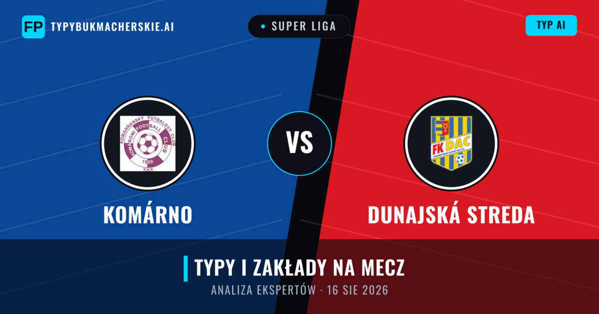 Komárno vs Dunajská Streda — typy i zapowiedź meczu