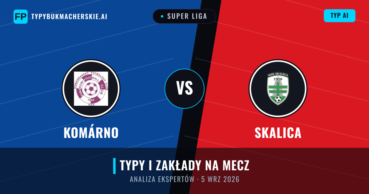Komárno vs Skalica — typy i zapowiedź meczu
