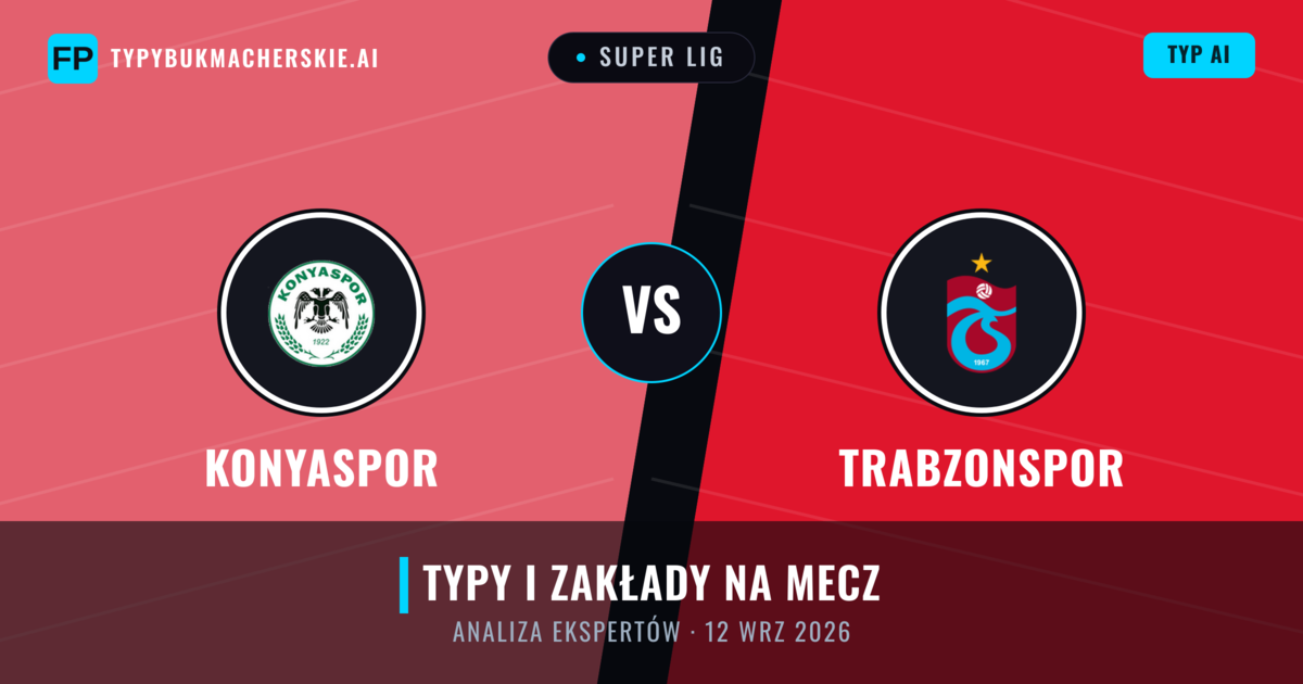 Konyaspor vs Trabzonspor — typy i zapowiedź meczu