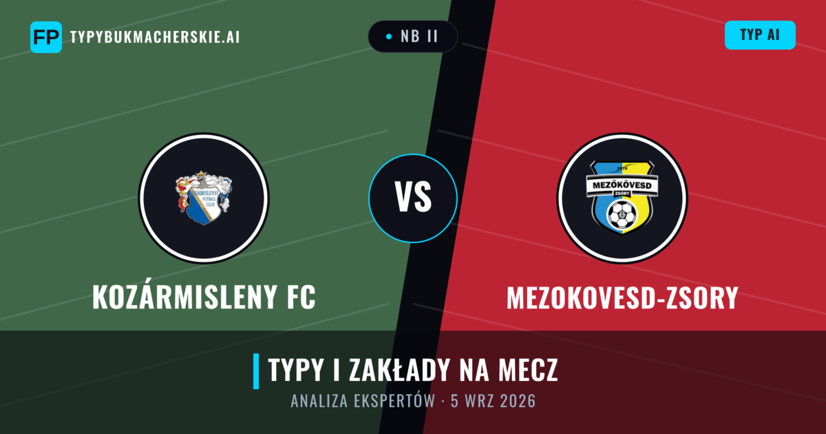 Kozármisleny FC vs Mezokovesd-Zsory — typy i zapowiedź meczu