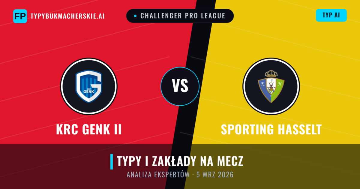 KRC Genk II vs Sporting Hasselt — typy i zapowiedź meczu