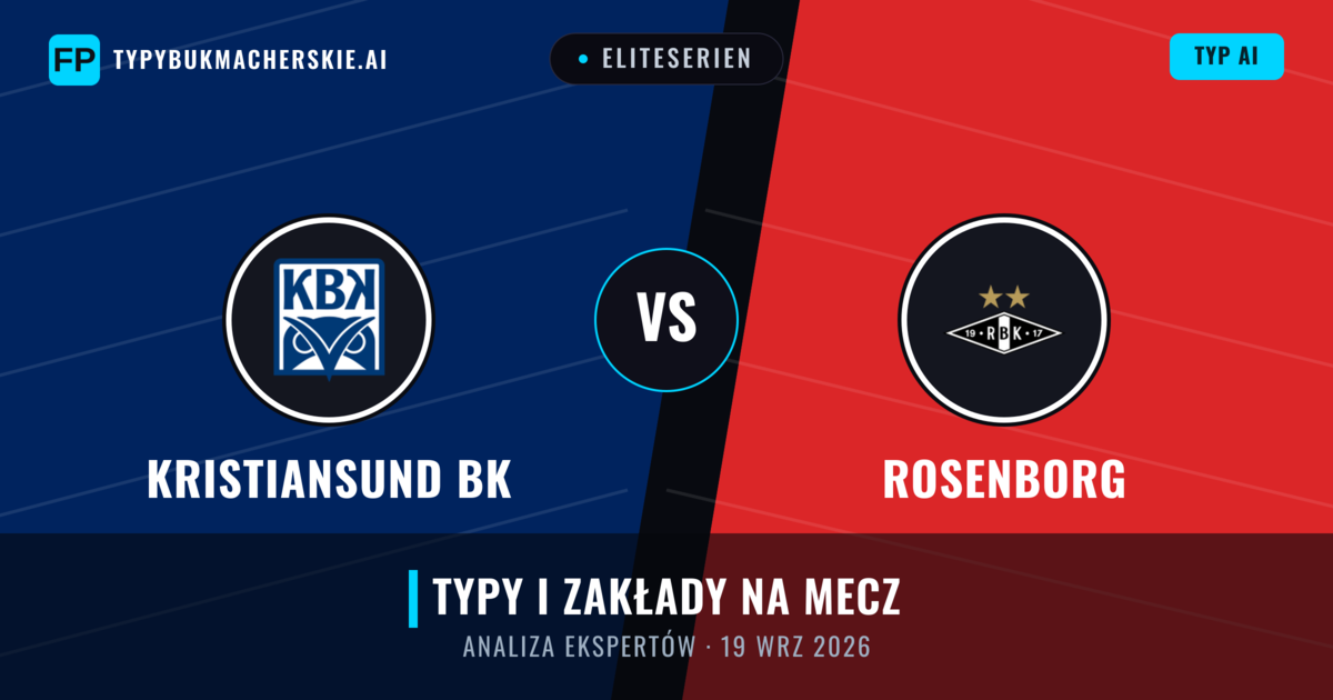 Kristiansund BK vs Rosenborg — typy i zapowiedź meczu