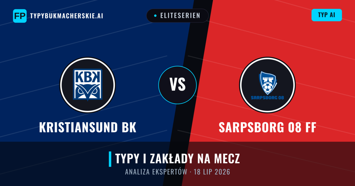 Kristiansund BK vs Sarpsborg 08 FF — typy i zapowiedź meczu