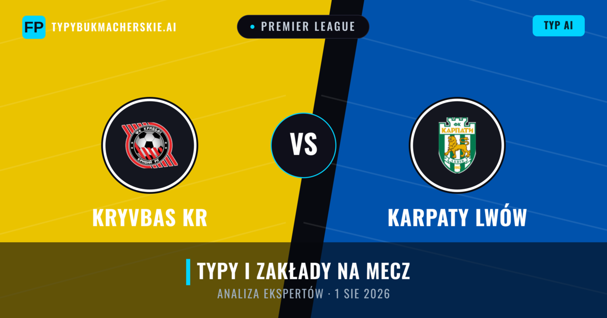 Kryvbas Kr vs Karpaty Lwów — typy i zapowiedź meczu