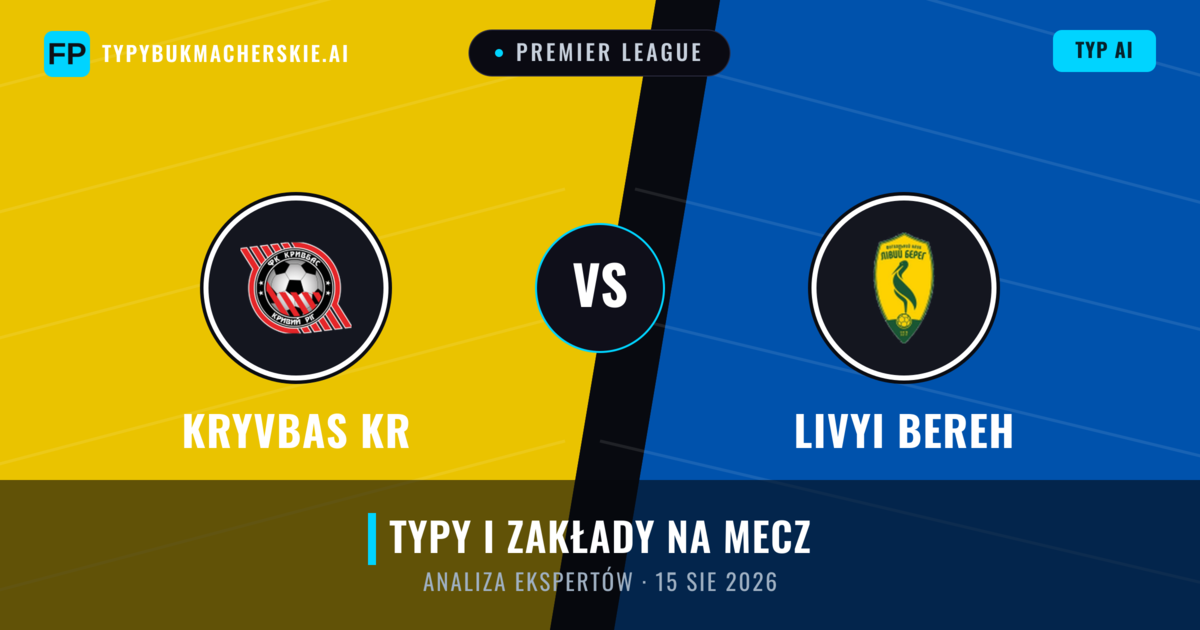 Kryvbas Kr vs Livyi Bereh — typy i zapowiedź meczu