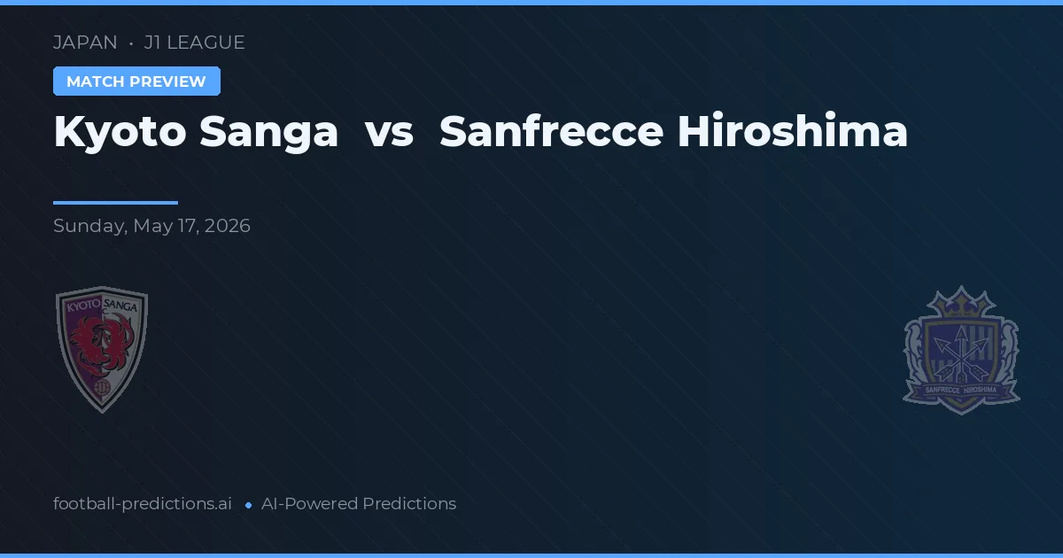 Kyoto Sanga vs Sanfrecce Hiroshima — typy i zapowiedź meczu