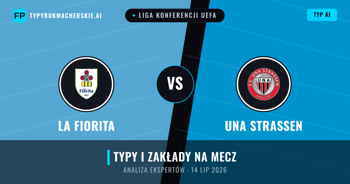 La Fiorita vs UNA Strassen — typy i zapowiedź meczu