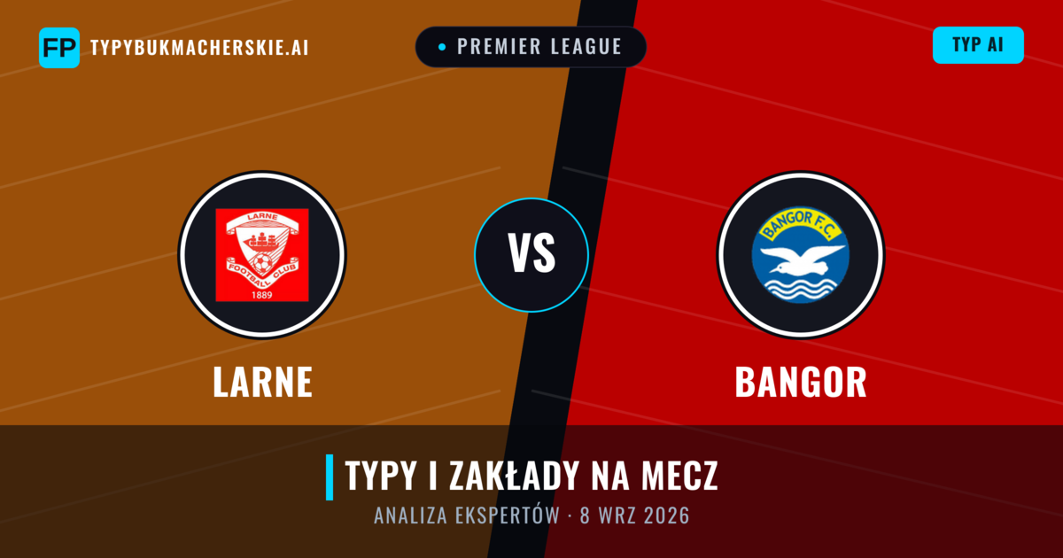 Larne vs Bangor — typy i zapowiedź meczu