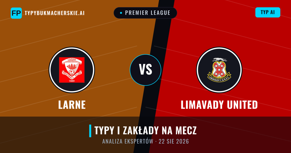 Larne vs Limavady United — typy i zapowiedź meczu