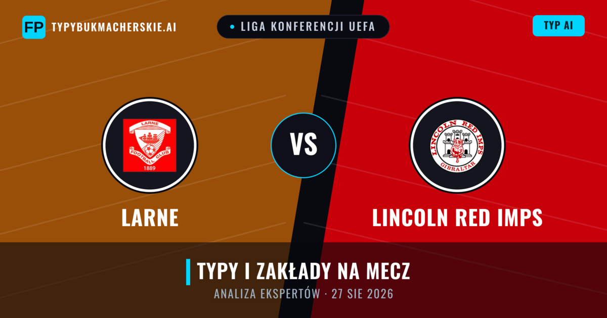Larne vs Lincoln Red Imps — typy i zapowiedź meczu