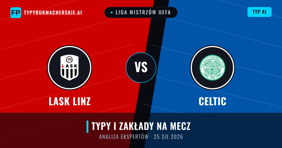 LASK Linz vs Celtic — typy i zapowiedź meczu