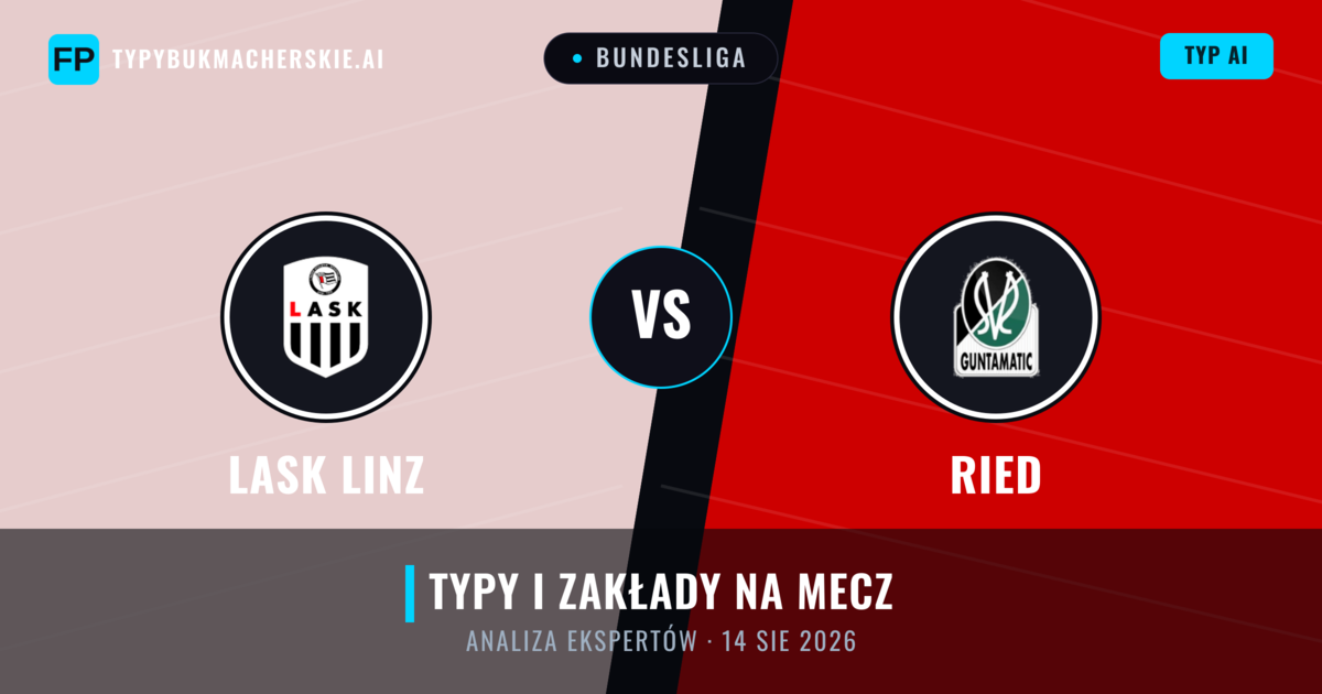 LASK Linz vs Ried — typy i zapowiedź meczu