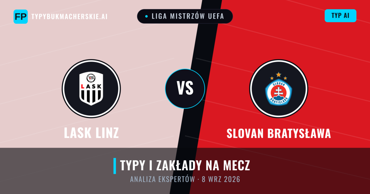 LASK Linz vs Slovan Bratysława — typy i zapowiedź meczu
