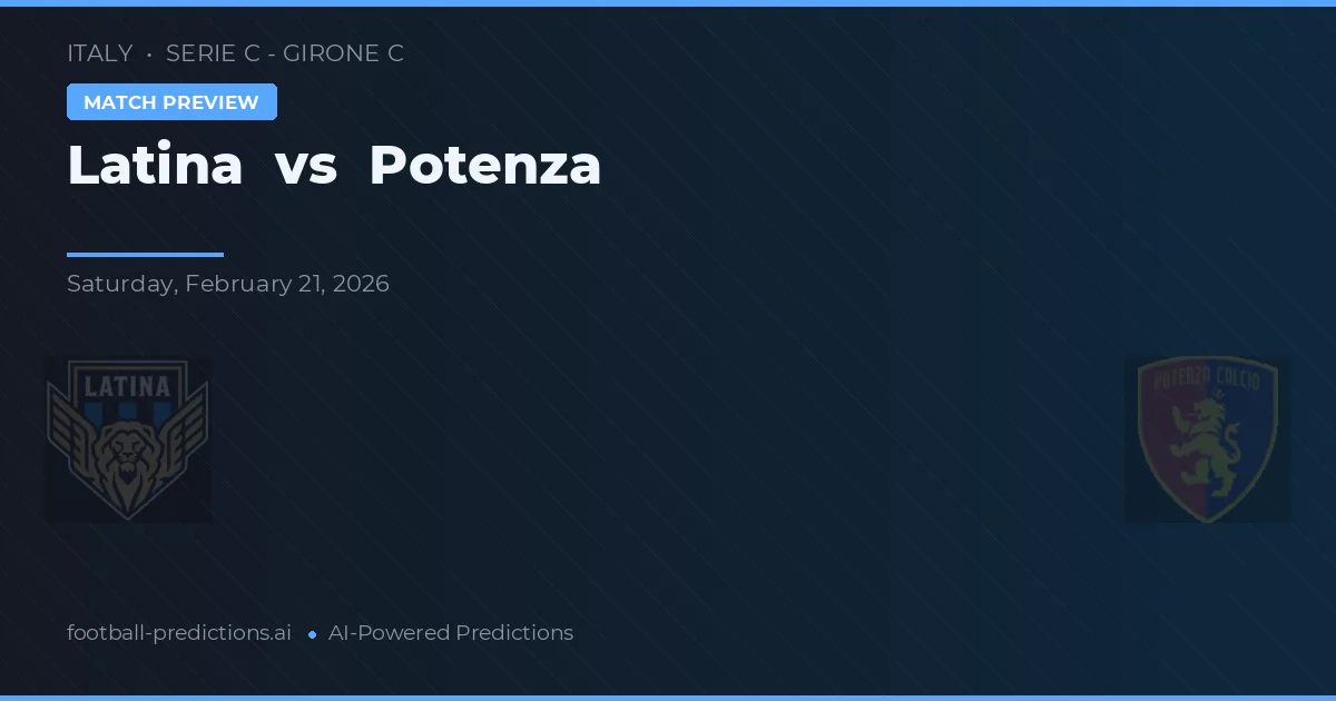 Latina vs Potenza — typy i zapowiedź meczu
