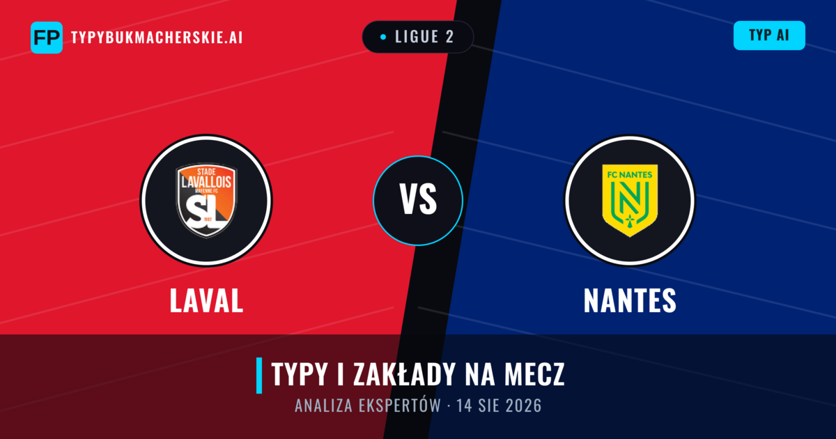 Laval vs Nantes — typy i zapowiedź meczu