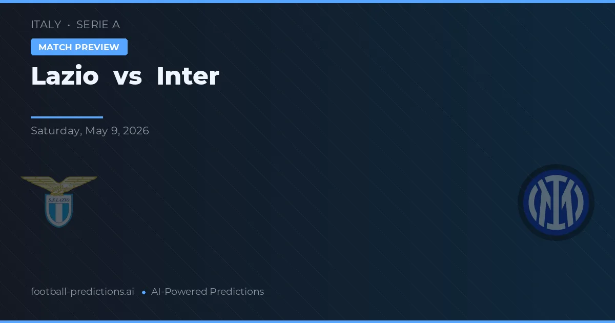 Lazio vs Inter — typy i zapowiedź meczu