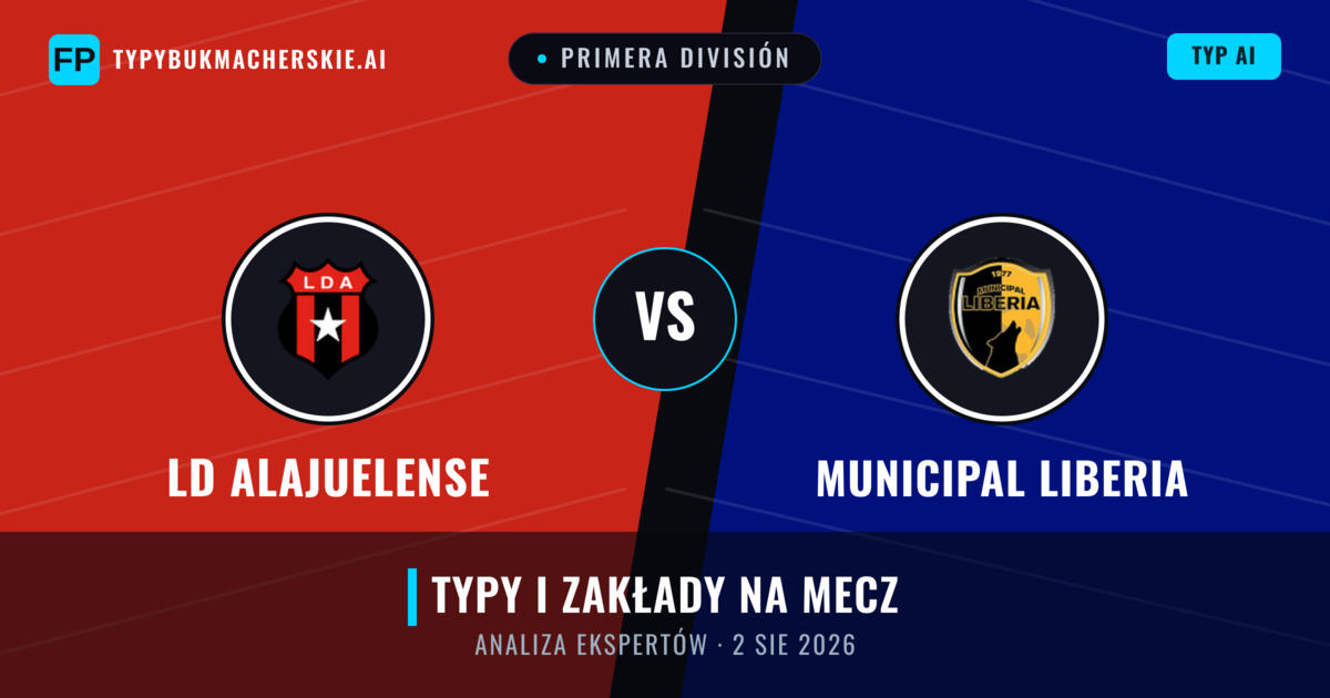 LD Alajuelense vs Municipal Liberia — typy i zapowiedź meczu