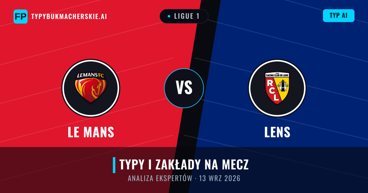 Le Mans vs Lens — typy i zapowiedź meczu