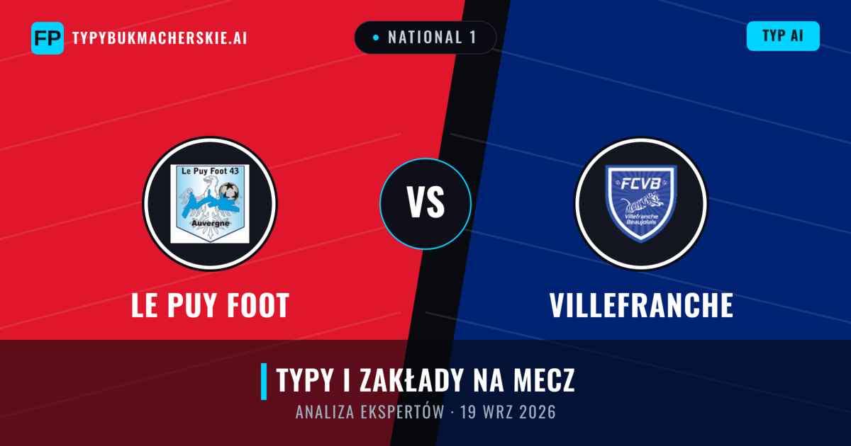 Le Puy Foot vs Villefranche — typy i zapowiedź meczu