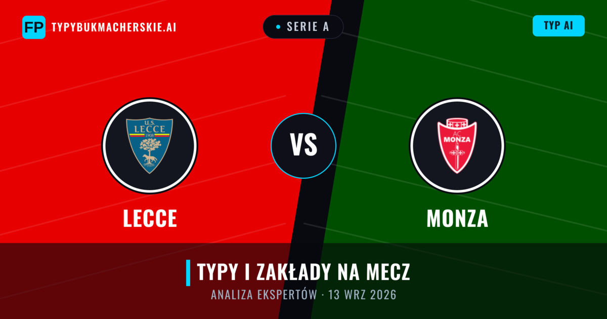 Lecce vs Monza — typy i zapowiedź meczu