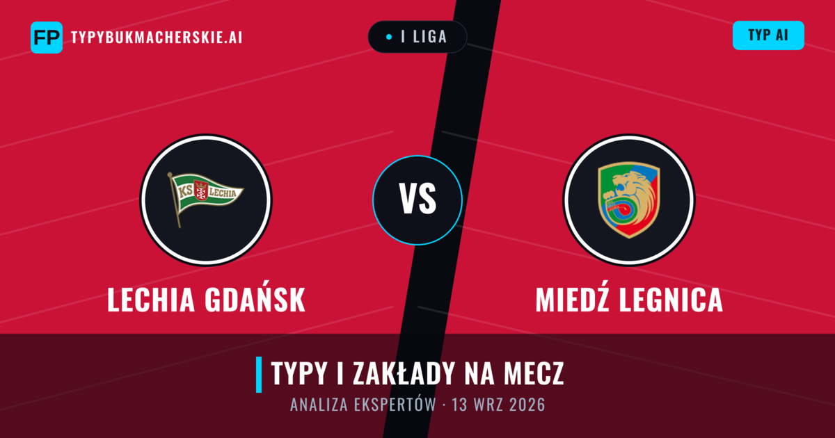 Lechia Gdańsk vs Miedź Legnica — typy i zapowiedź meczu