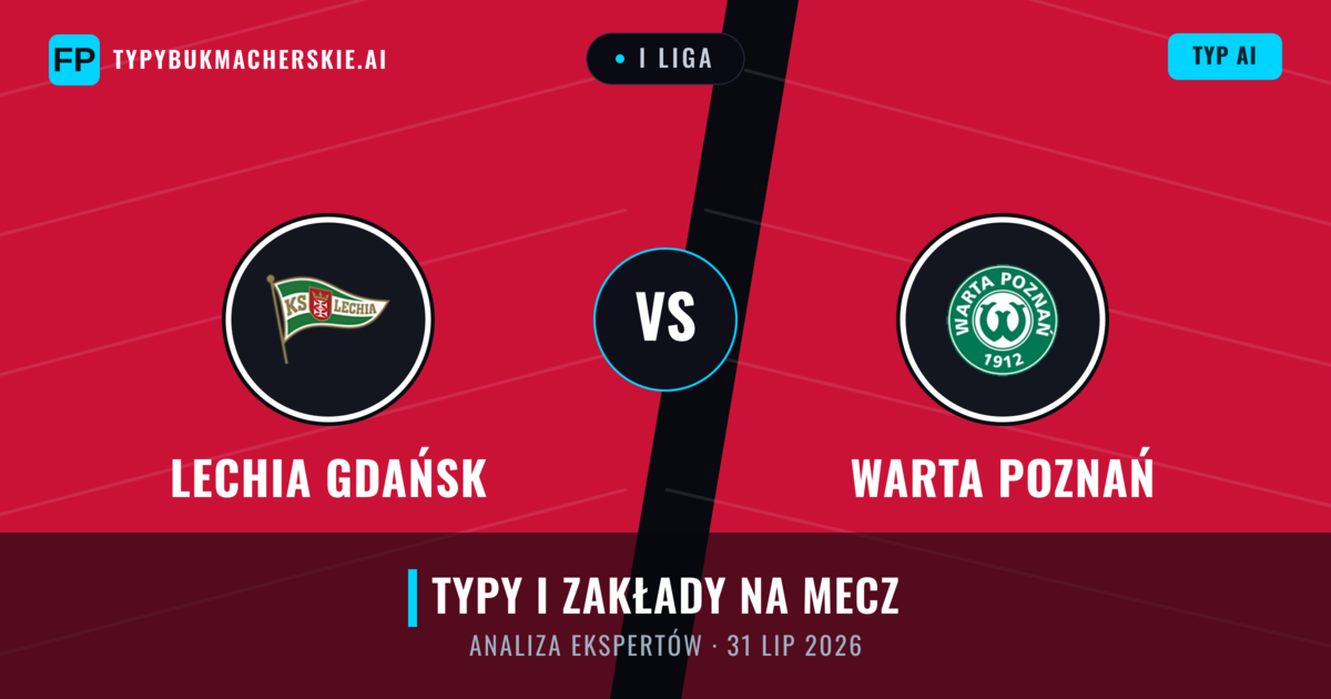 Lechia Gdańsk vs Warta Poznań — typy i zapowiedź meczu