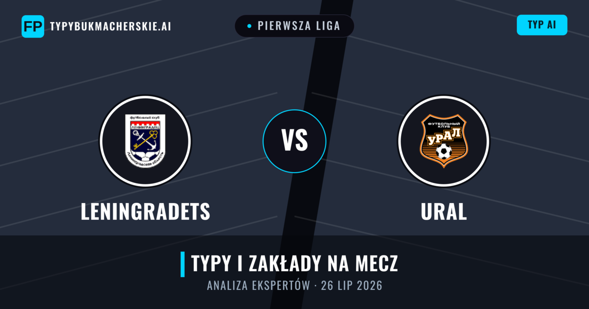 Leningradets vs Ural — typy i zapowiedź meczu