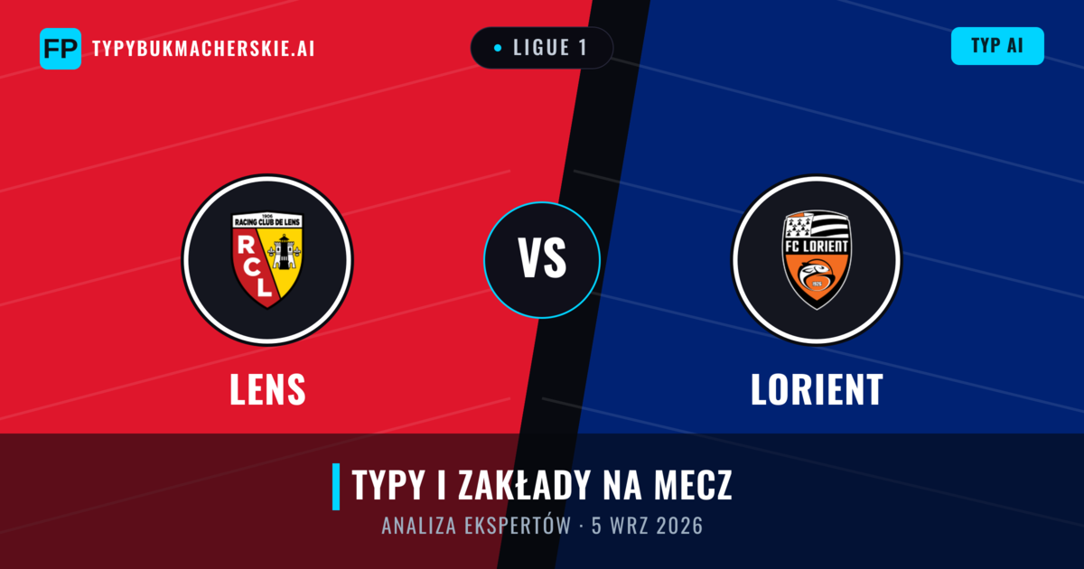 Lens vs Lorient — typy i zapowiedź meczu