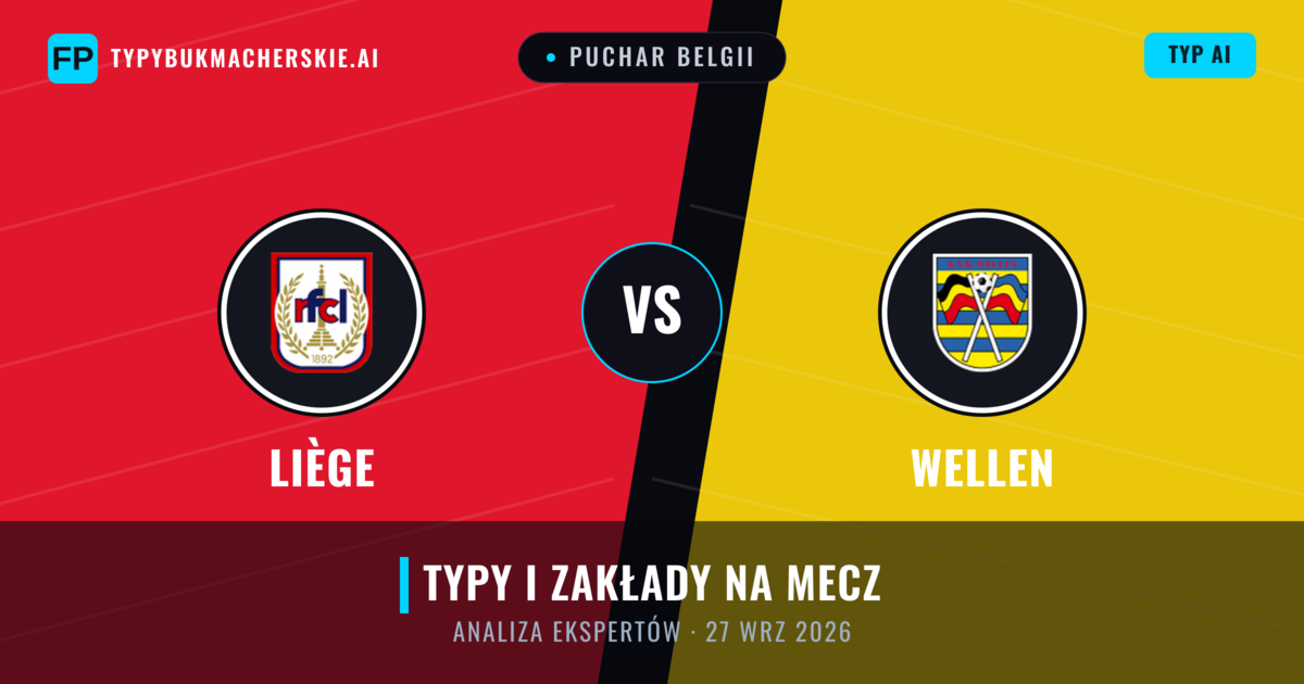 Liège vs Wellen — typy i zapowiedź meczu