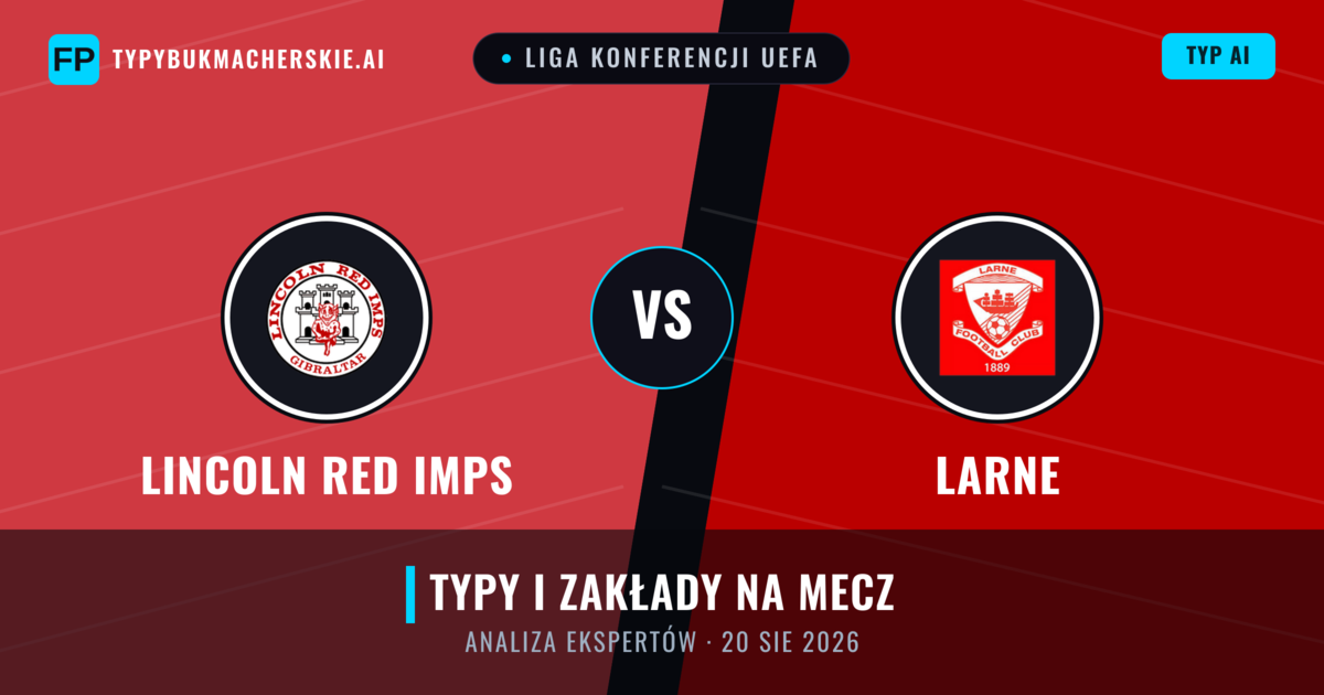 Lincoln Red Imps vs Larne — typy i zapowiedź meczu