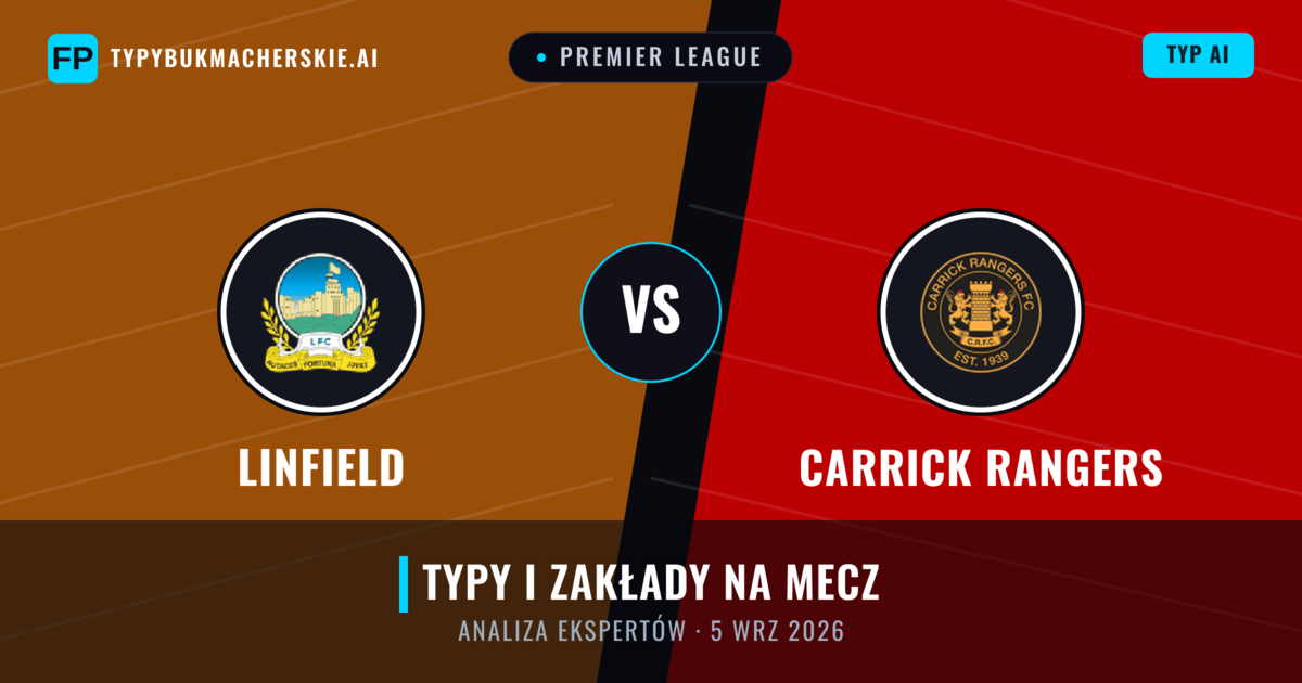 Linfield vs Carrick Rangers — typy i zapowiedź meczu