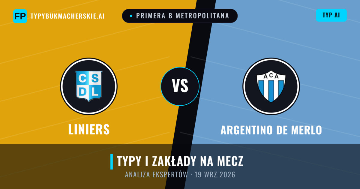 Liniers vs Argentino de Merlo — typy i zapowiedź meczu