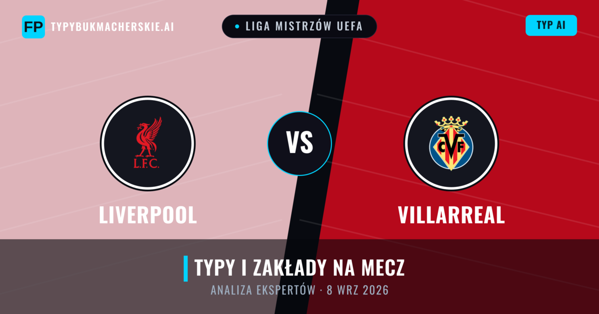 Liverpool vs Villarreal — typy i zapowiedź meczu