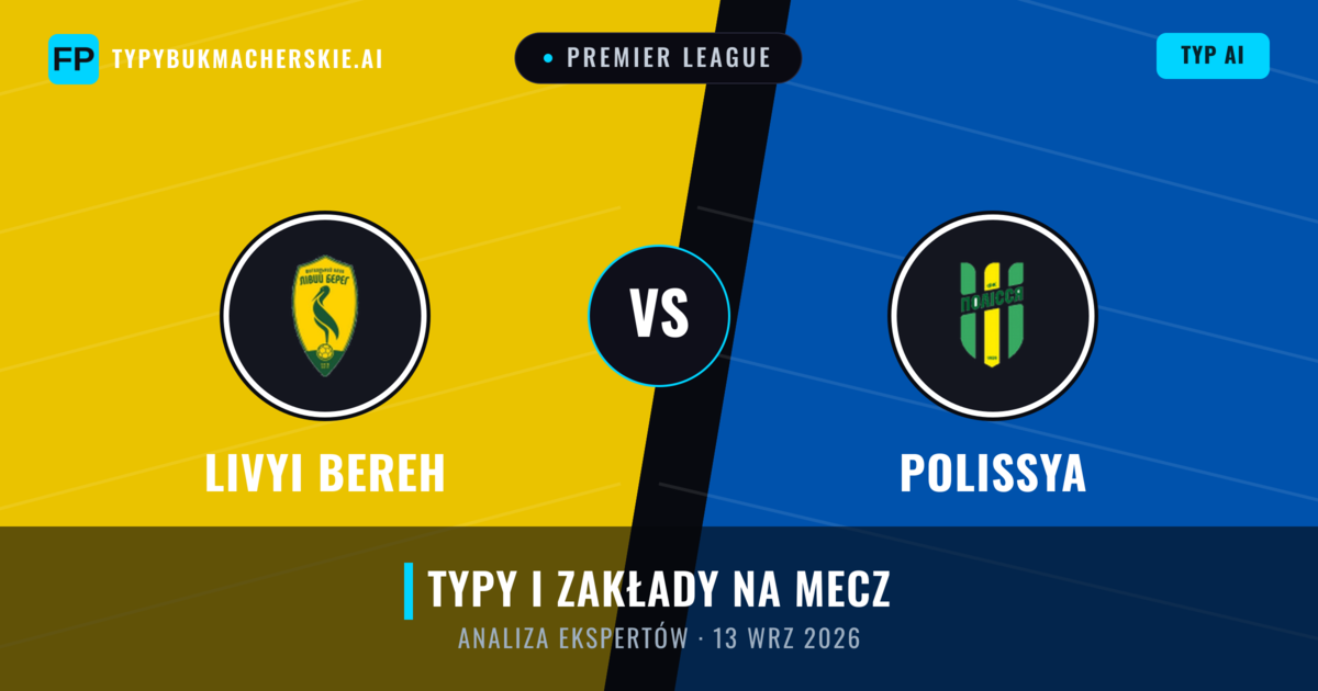 Polissya vs Livyi Bereh — typy i zapowiedź meczu