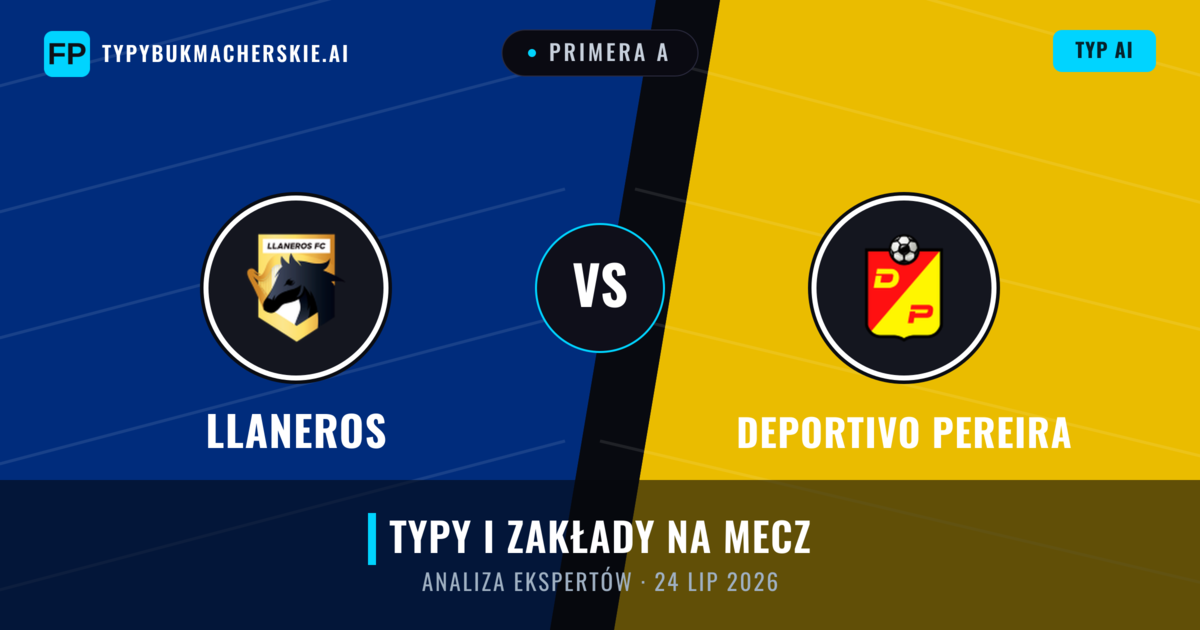 Llaneros vs Deportivo Pereira — typy i zapowiedź meczu