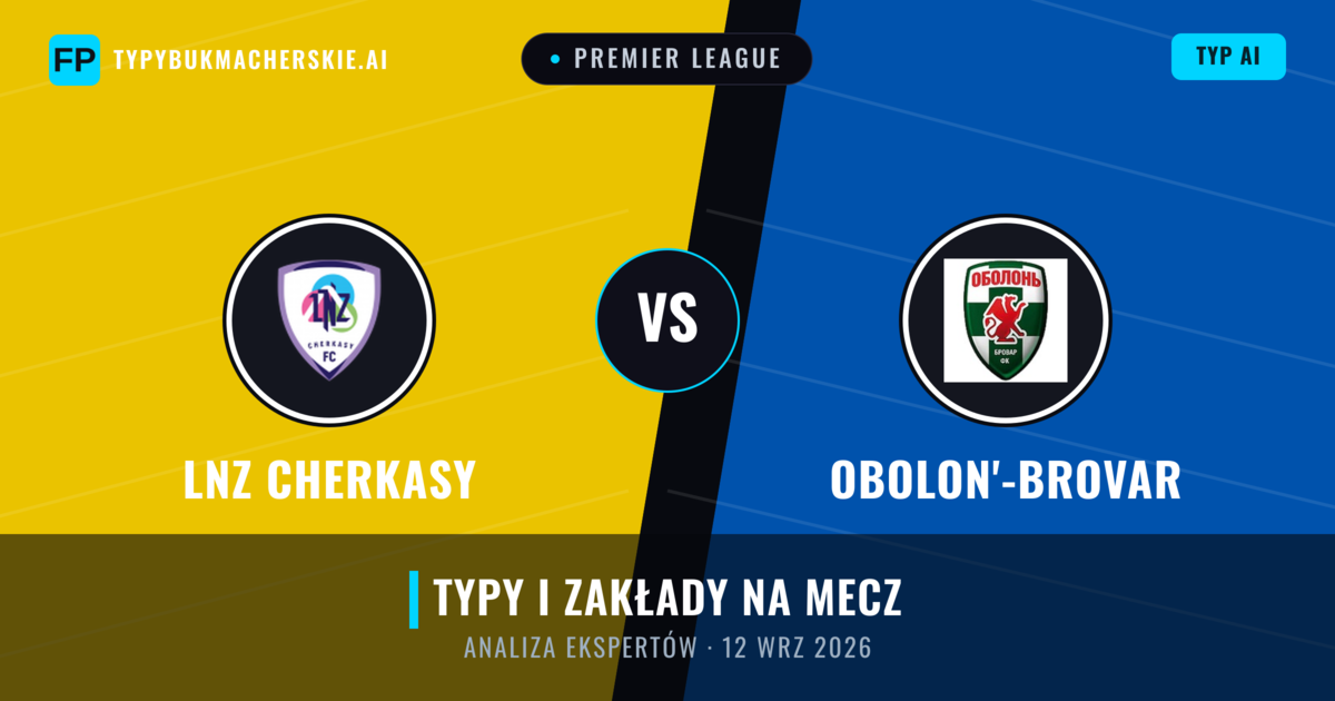 LNZ Cherkasy vs Obolon'-Brovar — typy i zapowiedź meczu