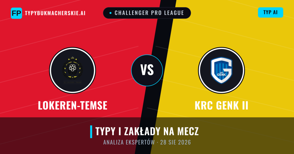 Lokeren-Temse vs KRC Genk II — typy i zapowiedź meczu