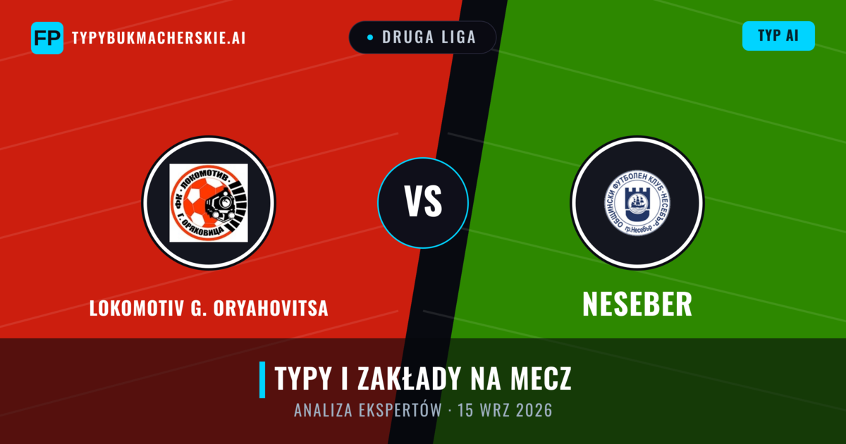Lokomotiv G. Oryahovitsa vs Neseber — typy i zapowiedź meczu