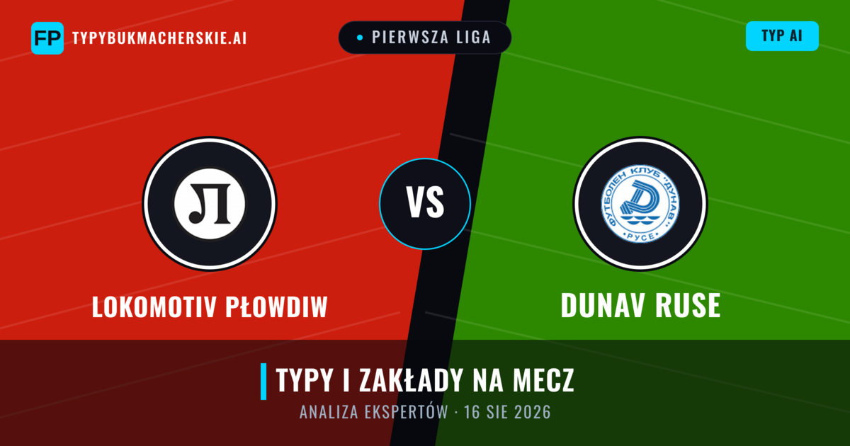 Lokomotiv Płowdiw vs Dunav Ruse — typy i zapowiedź meczu