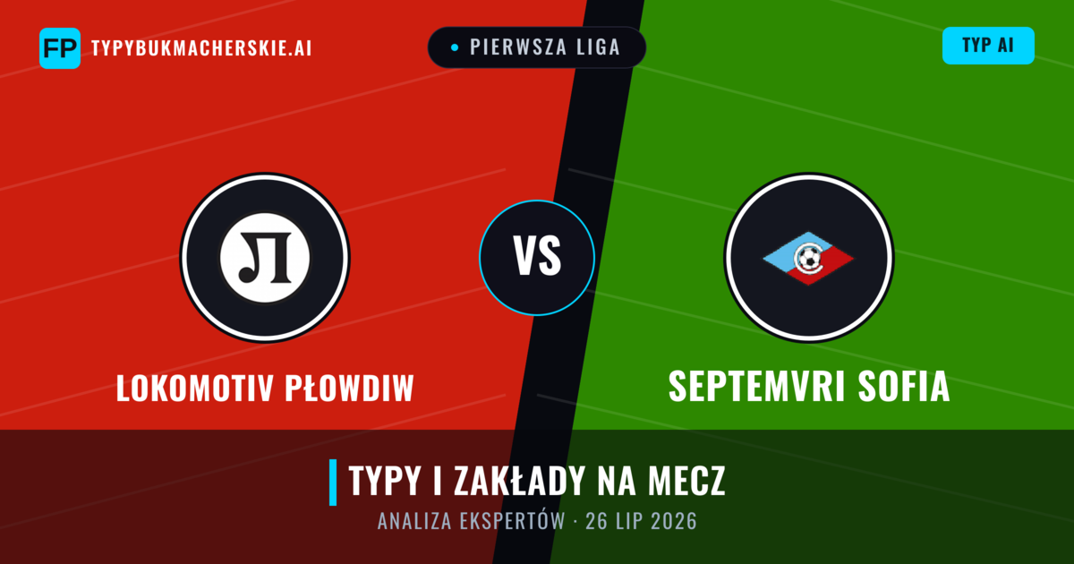 Lokomotiv Płowdiw vs Septemvri Sofia — typy i zapowiedź meczu